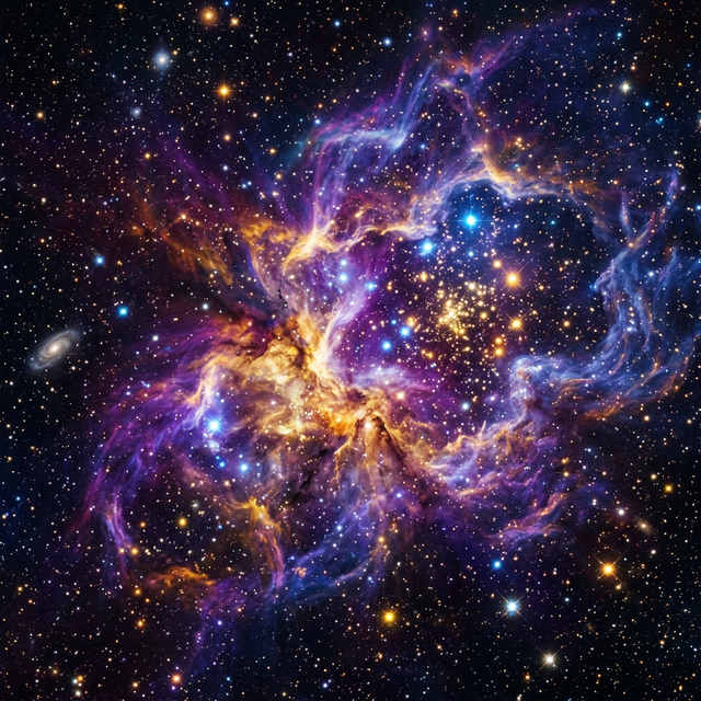 Deep Space Nebula in high detail